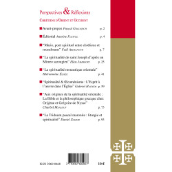 Perspectives & Réflexions n° 9 – 2021 : Spiritualités des Chrétiens d'Orient