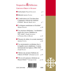 Perspectives & Réflexions n° 8 – 2020 : Chrétiens d'Orient et Occident