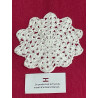 Napperon blanc en crochet , de Zahlé - Liban, Aamali