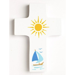 Croix en bois blanche, Tu...