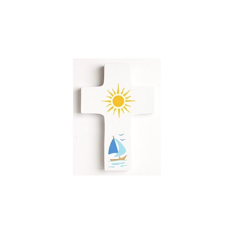 Croix en bois blanche, Tu es mon guide, La Ronde des Couleurs