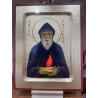 Icône Saint Charbel, fabriquée en Grèce, 14x18cm