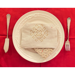 Trousse brodée motif ancien, Atelier TARAZ, Arménie