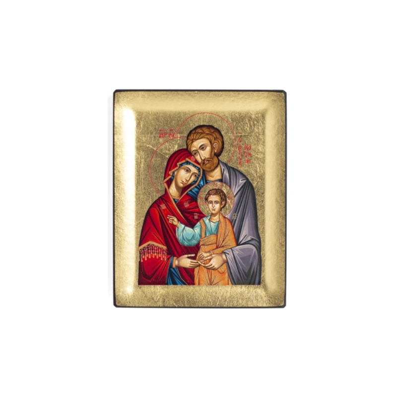 Icône La Sainte Famille, 10 x 12,5 cm, Partant