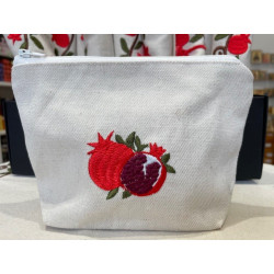 Trousse brodée motif...