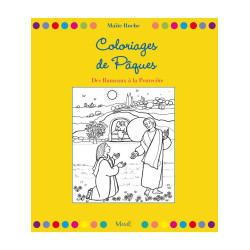 Coloriages de Pâques, Maïté...
