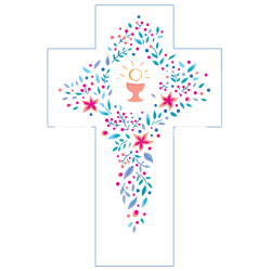 Croix en bois blanche...