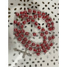 Chapelet rouge et croix argentées, les petites soeurs de Jésus, Ethiopie