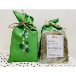 Sachet de Zaatar brodé à la...